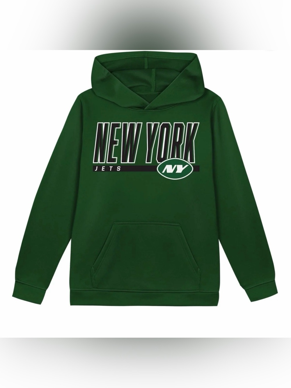 New York Jets Youth Pullover Hoodie Green XL (14/16) (NEW)